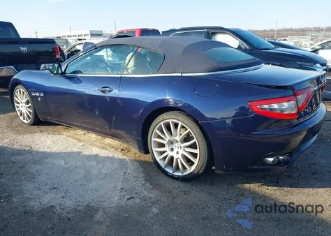 2015 Maserati Granturismo z USA, uszkodzony, nr VIN ZAM45MMA3F0146488